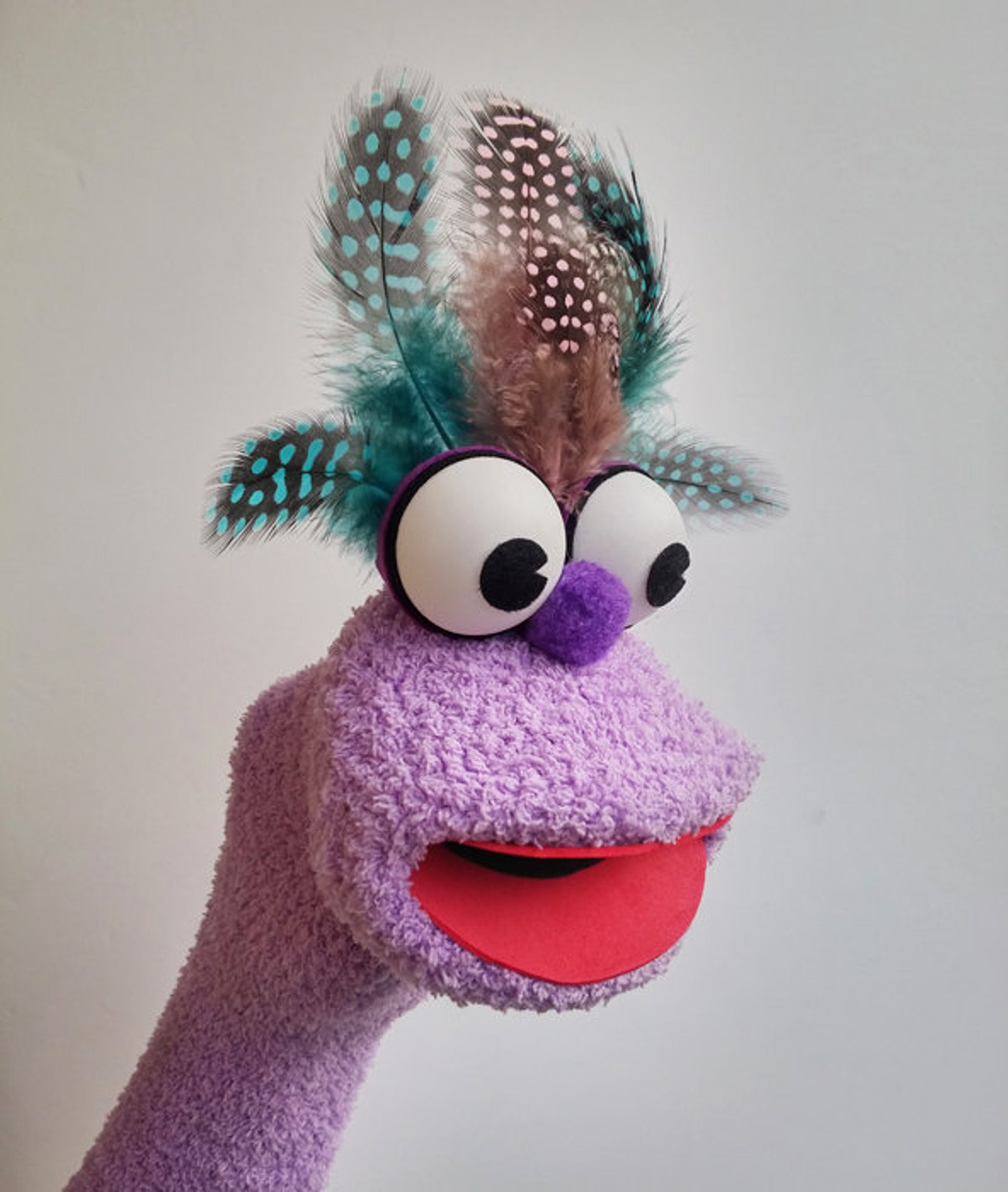 Sock Puppet Hand Puppets With Moving Mouth Fun And Education Etsy