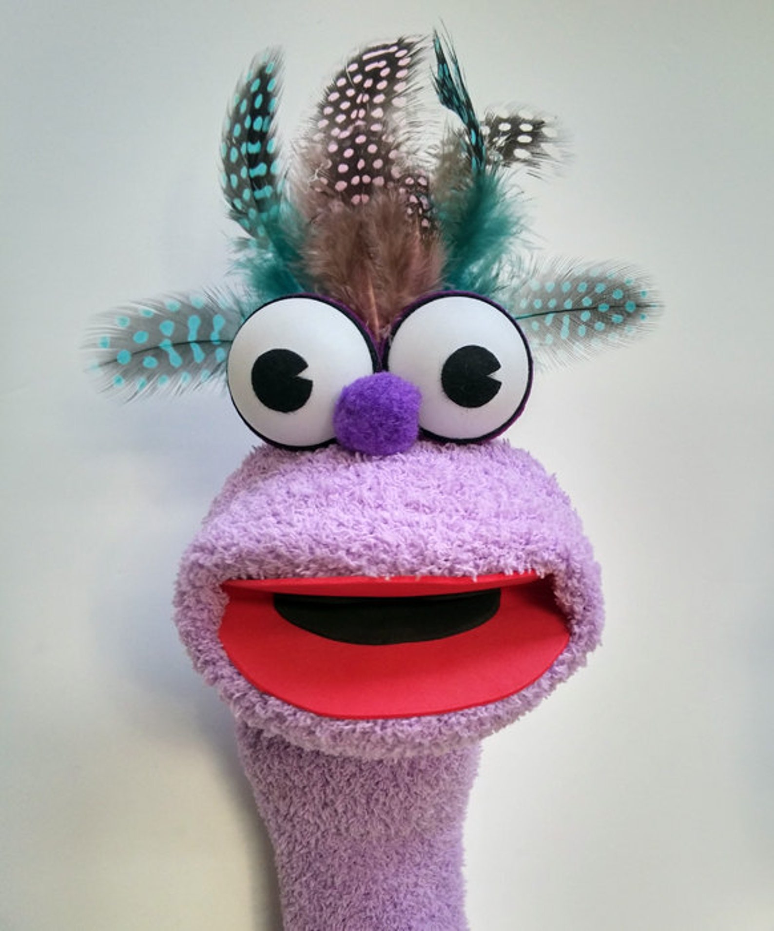 Sock Puppet Hand Puppets with moving mouth fun & education | Etsy
