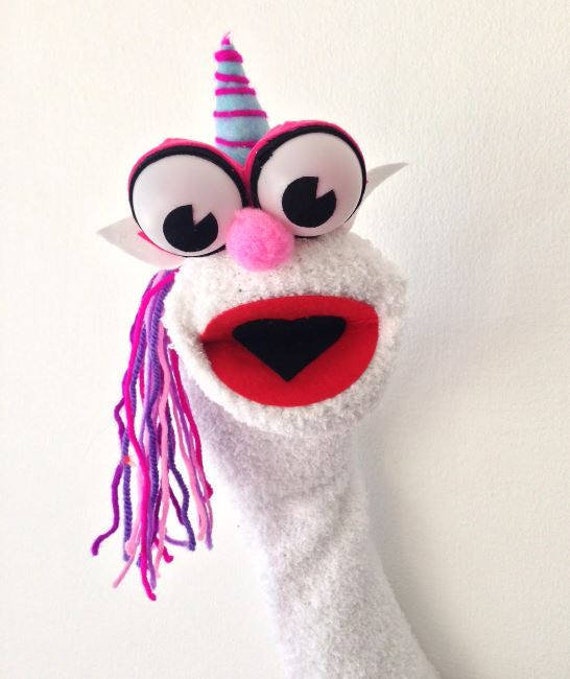 hand puppet unicorn