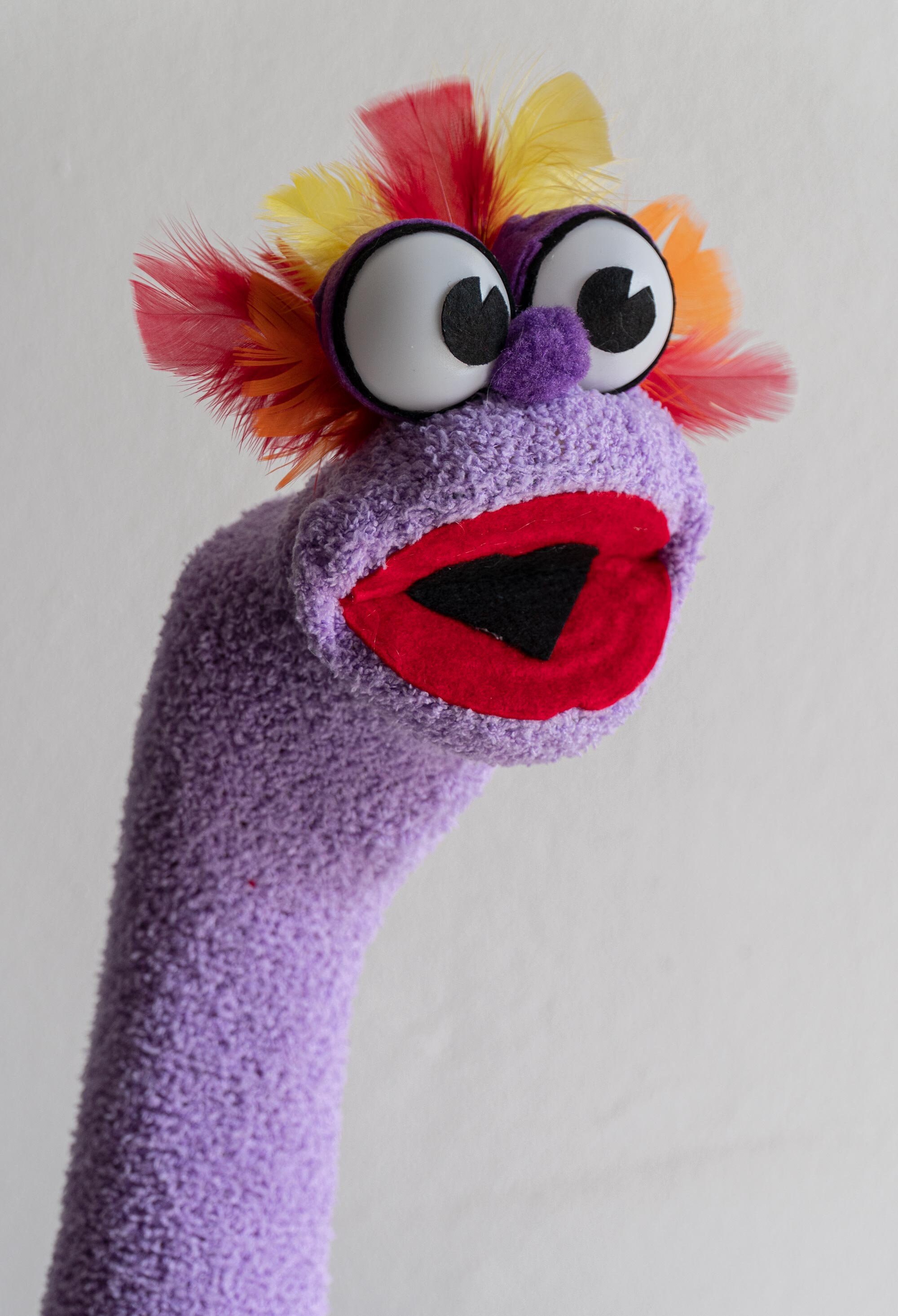 Sock Puppet Hand Puppets With Moving Mouth Fun & Education Etsy