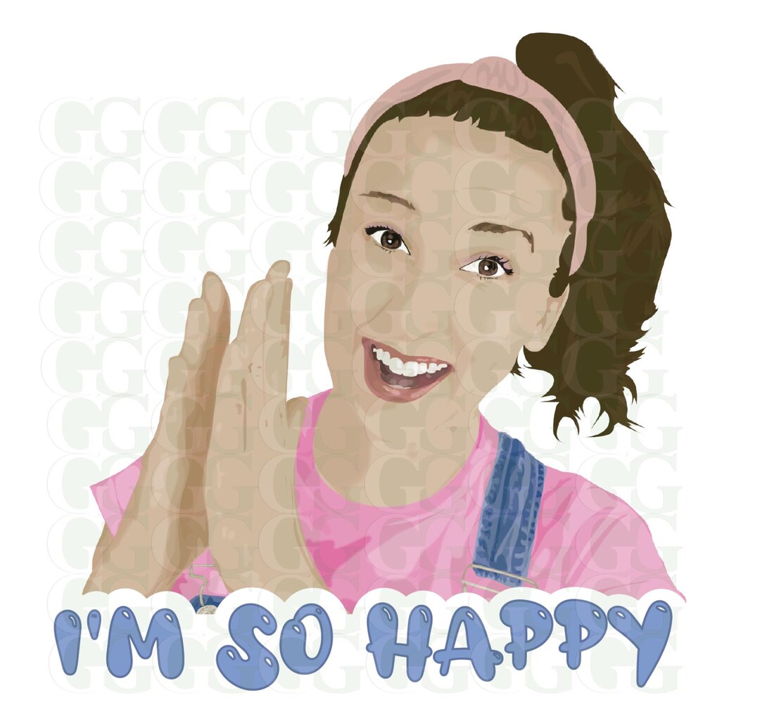 Ms. Rachel I'm so Happy - Etsy