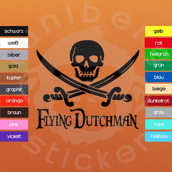 Auto Aufkleber "Flying Duchtman"