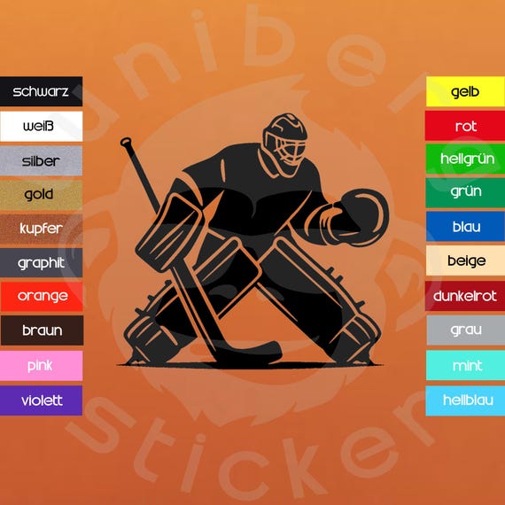 Auto Aufkleber:  "Goalie 2"