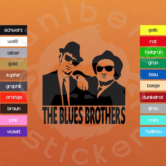Aufkleber "The Blues Brothers"