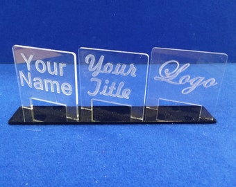 Three-Billboards-Acrylic-Glass-NAME-PLATE-Message-Center-for-Desk-Free-Shipping
