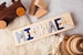 Wooden Name Puzzle with Pegs    Independently Tested, Child Safe Made in the USA -- !Perfect Newborn Gift 