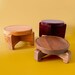 Wooden Display Risers Set of 3 | Wooden Display Stands | 3-Pack | High Quality Hardwood Stands | Handmade 