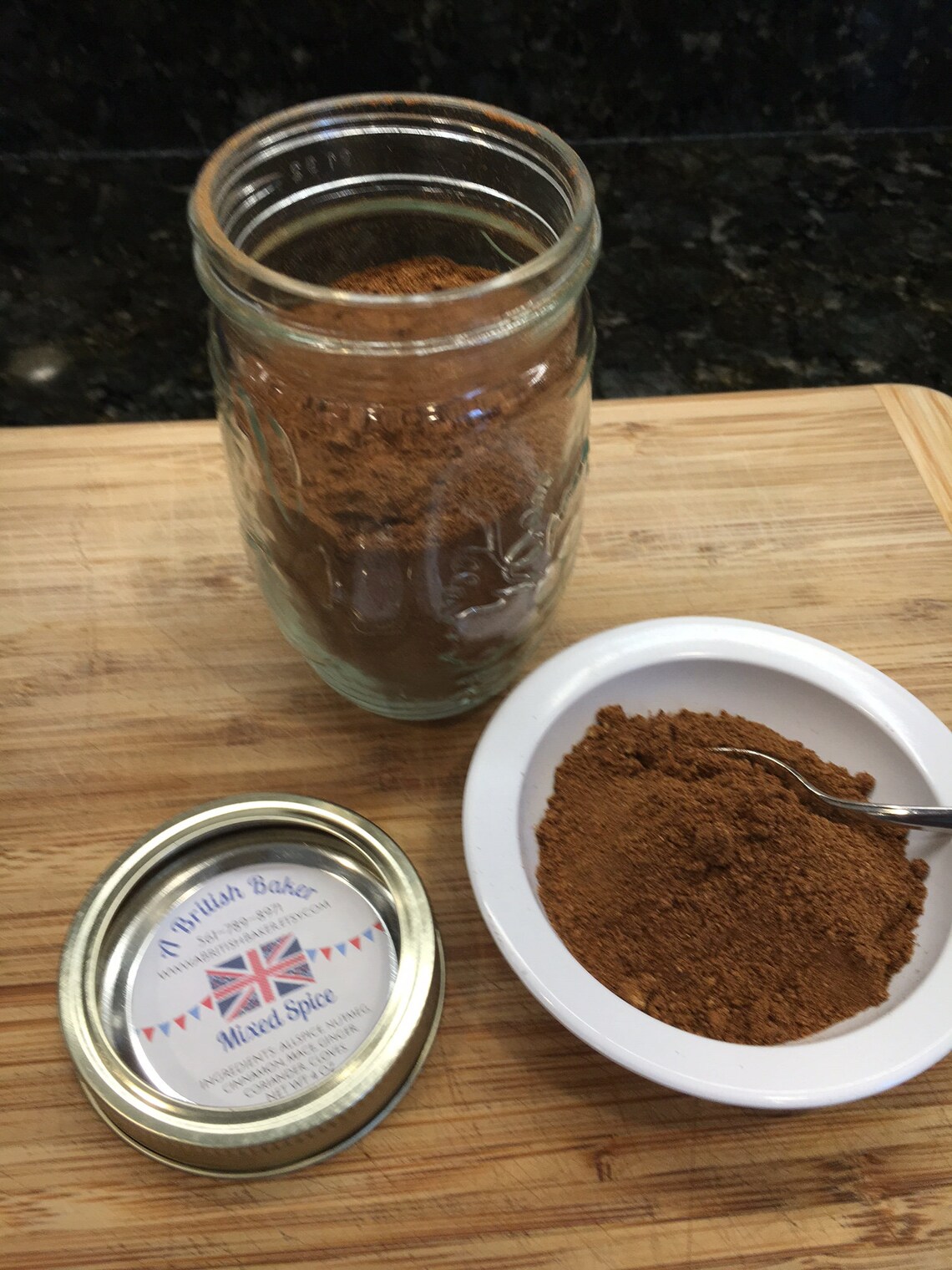 British Mixed Spice 2oz y 4oz Pudding Spice Baking Spice Etsy