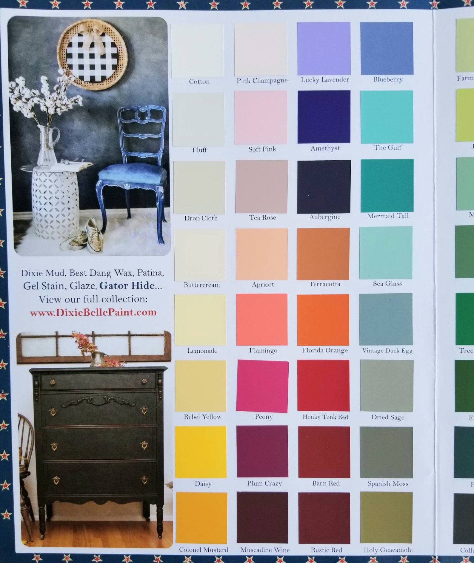 DIXIE BELLE 8 Oz Chalk Mineral Paint Etsy