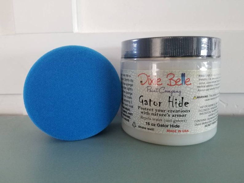 Blue Gator Hide Sponge Dixie Belle Paint Etsy