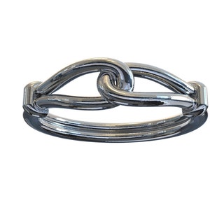 Solid 925 Sterling Silver Knot Ring