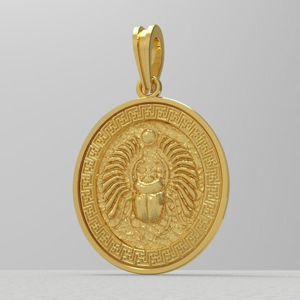 Scarab Pendant Etsy