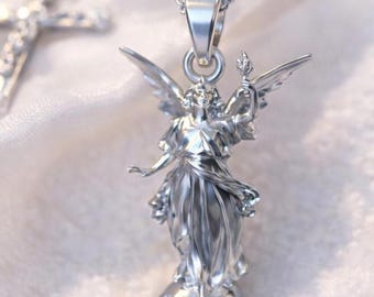 Medaglia San Michele in Oro e Placcata in Oro | La Boutique di Lourdes