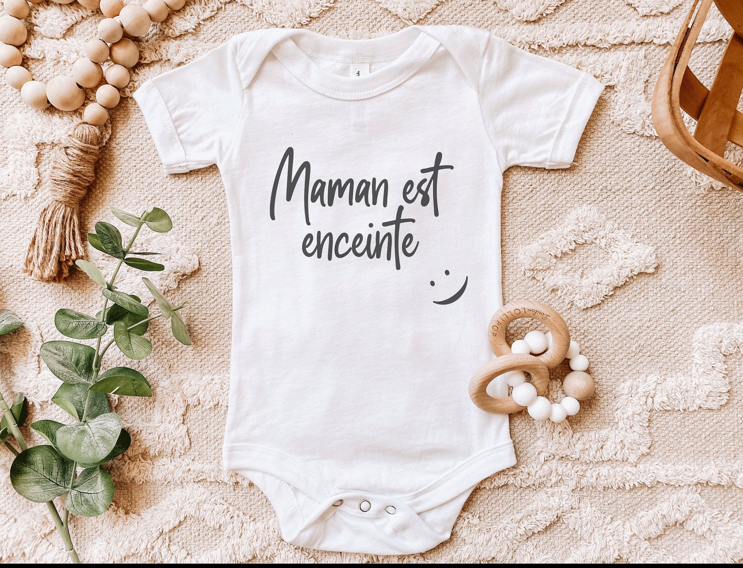 Maman Est Enceinte Annonce De Grossesse Baby Reveal Etsy