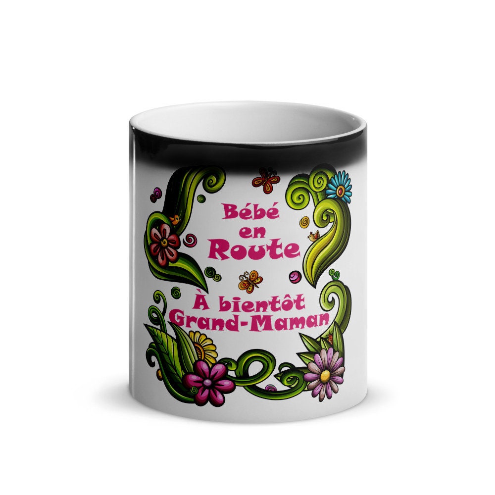 Tasse Magique Bebe En Route A Bientot Grand Maman Annonce De Etsy Tasse Magique Bebe En Route A Bientot Grand Maman Annonce De Etsy