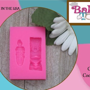 Totem Pole and Tiki Torch Silicone Mold, Food Safe Mold, Craft Mold, Silicone, Resin Mold, Clay Mold, Fondant Mold, Chocolate Mold, Molds