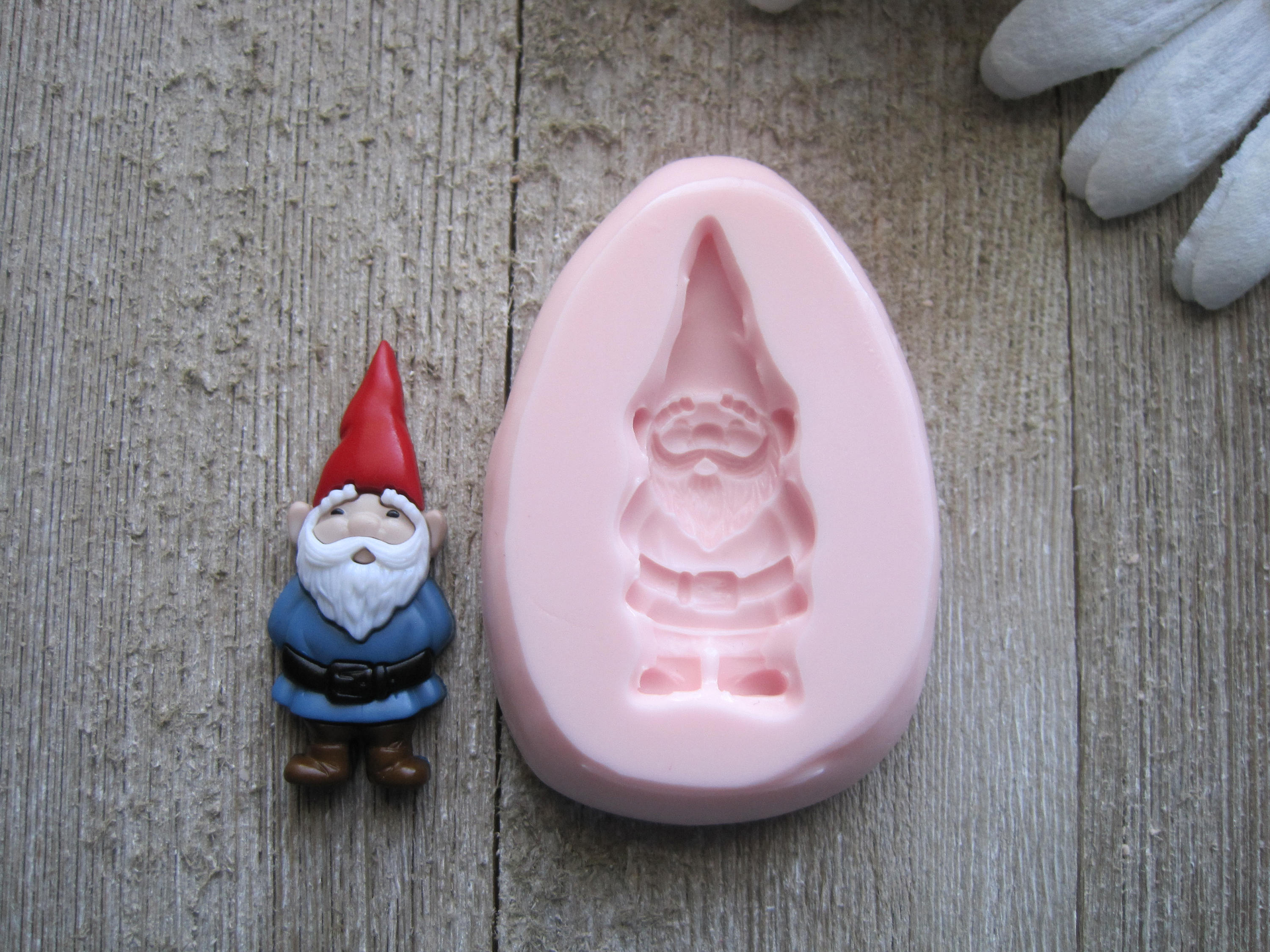 Garden Gnome Silicone Mold Gnome Mold silicone mold craft Etsy