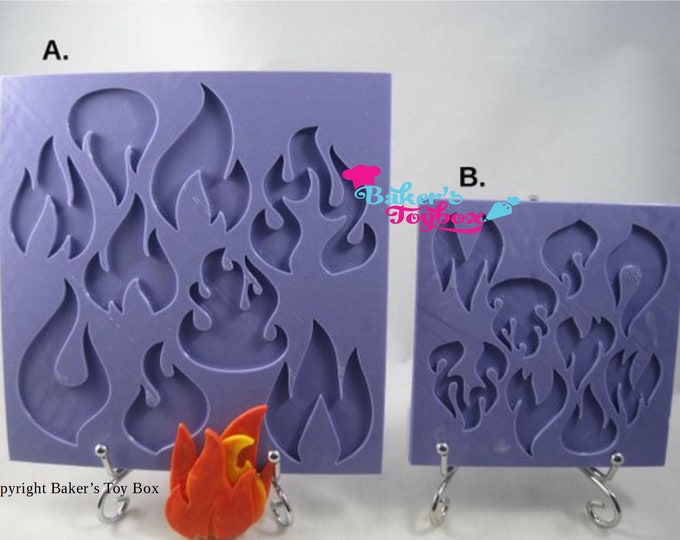 Build A Flame Mold Fire Layering Mold Layering Mold Food Safe Mold
