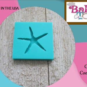 Starfish Mini Mold, Silicone Mold, Food Safe Mold, Craft Mold, Resin Mold, Clay Mold, Fondant Mold, Modeling Mold, Molds