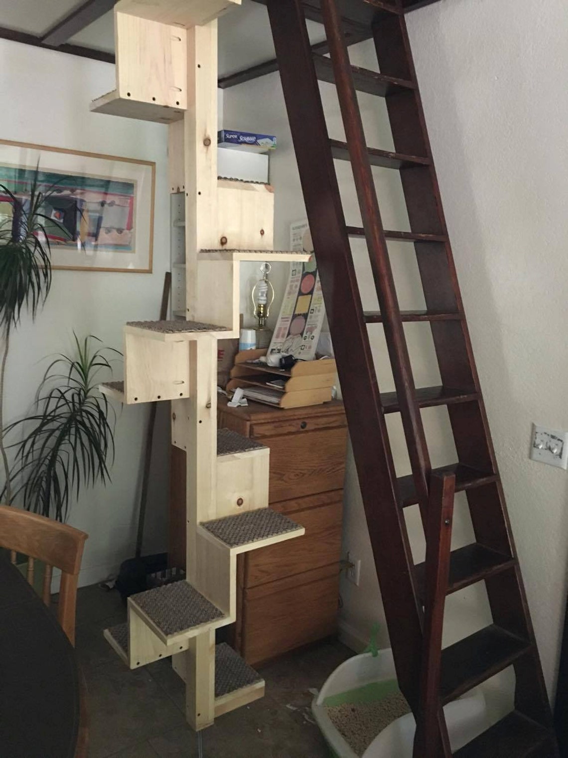 SQUARAL Cat Staircase. ALL Cats Can Safely Climb up High. Etsy