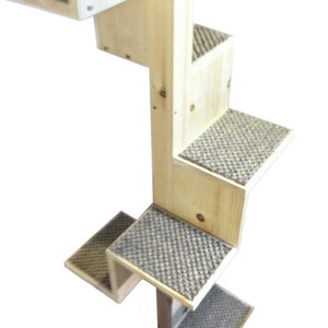 SQUARAL Cat Staircase. ALL cats can safely climb up high. image 2