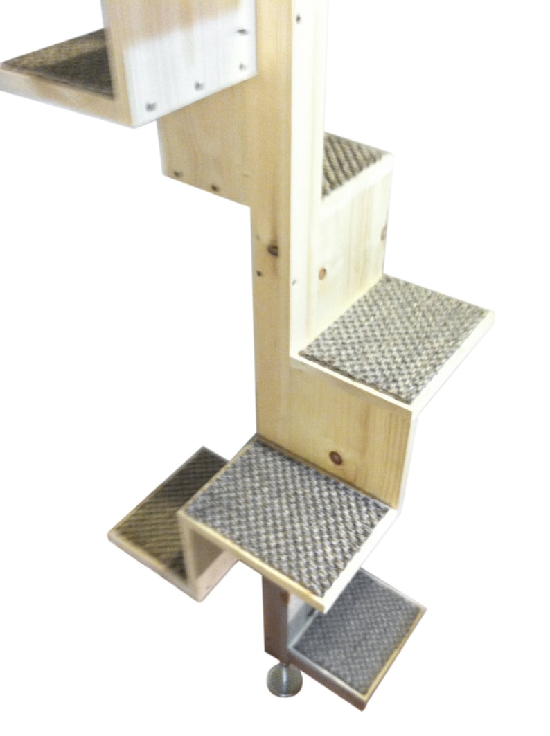 SQUARAL Cat Staircase. ALL cats can safely climb up high. image 2