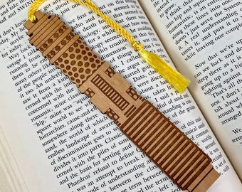 Star Wars Asajj Ventress Second Lightsaber Alder Wood Bookmark