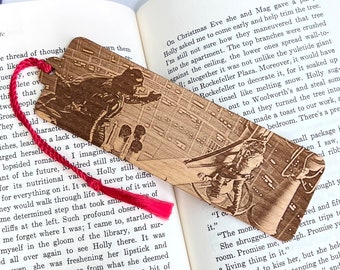 Star Wars Bookmark - 'I Am Your Father' Engraved Alder Wood with Tassel