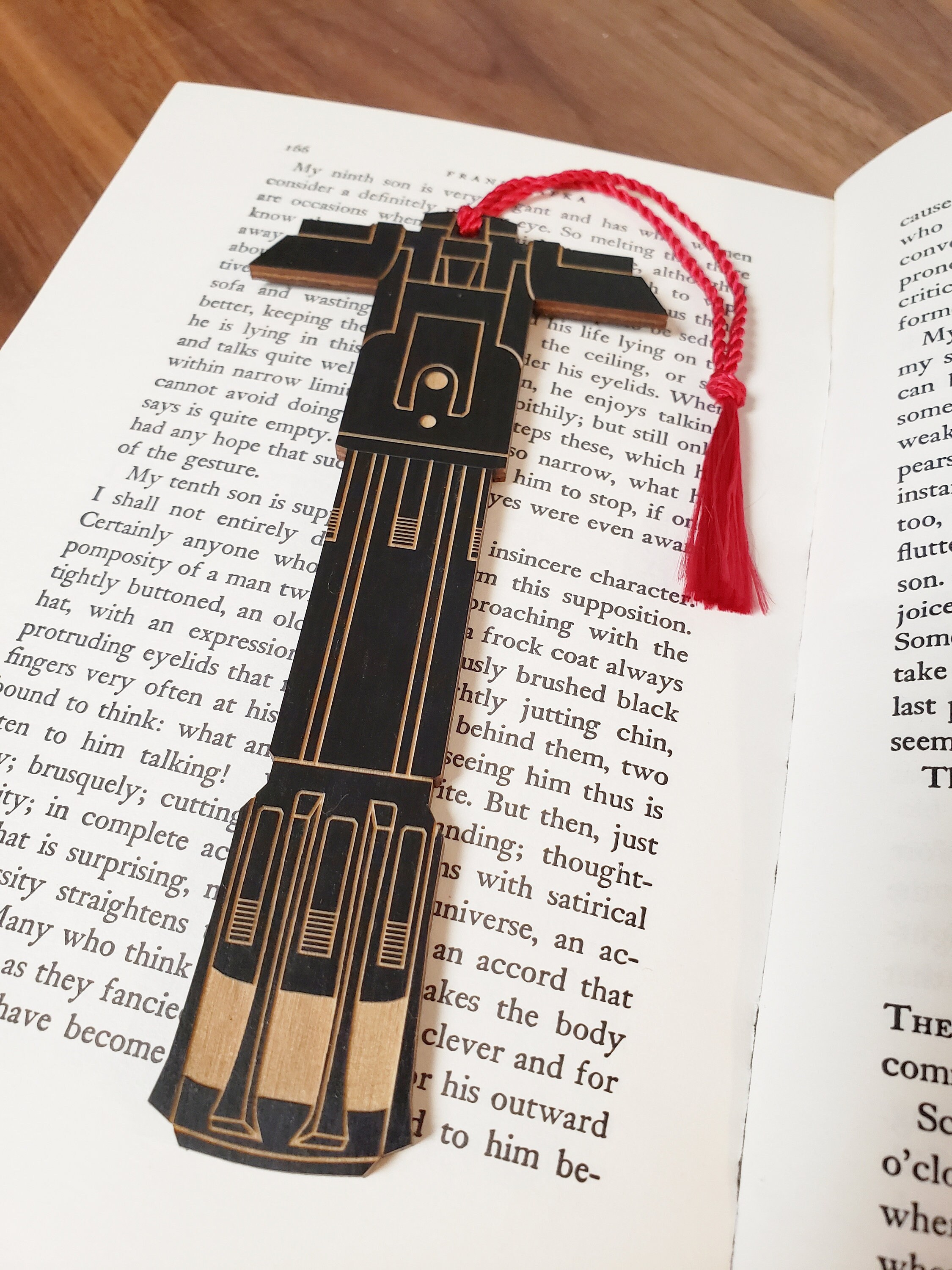 Star Wars Kylo Ren Lightsaber Bookmark With Tassel Laser - Etsy
