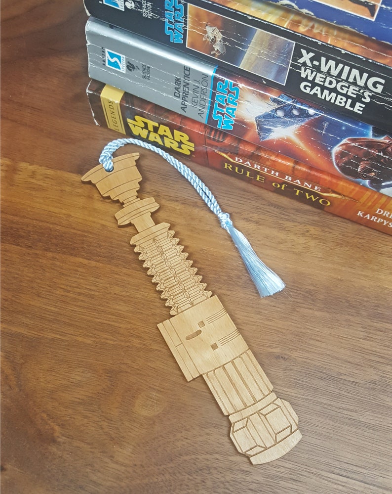 Star Wars Obi-Wan Kenobi Lightsaber Bookmark with Tassel | Etsy