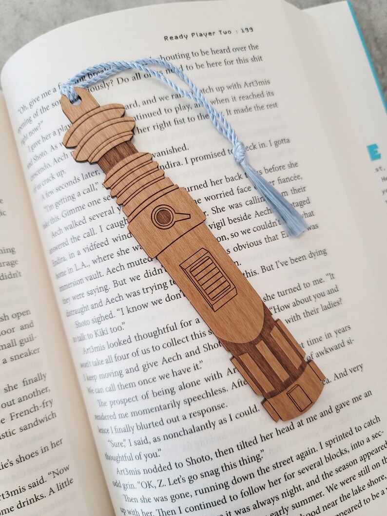 Lightsaber Printable Bookmark