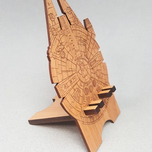 Millennium Falcon Phone Stand Smart Phone Docking Station Works for all Phones image 4