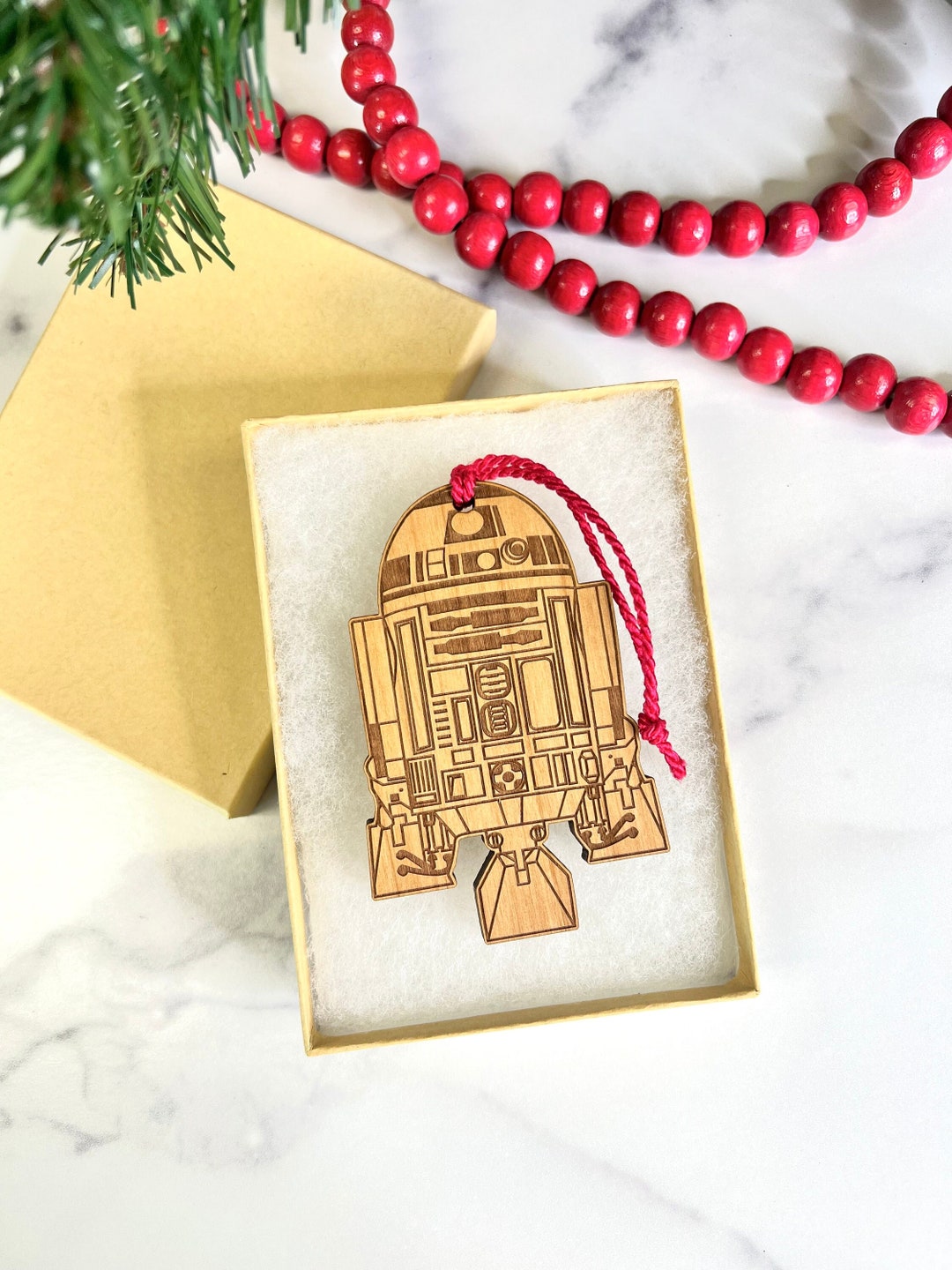 CUSTOM Star Wars R2D2 Ornament Christmas Tree Ornament Artoo Driod R2