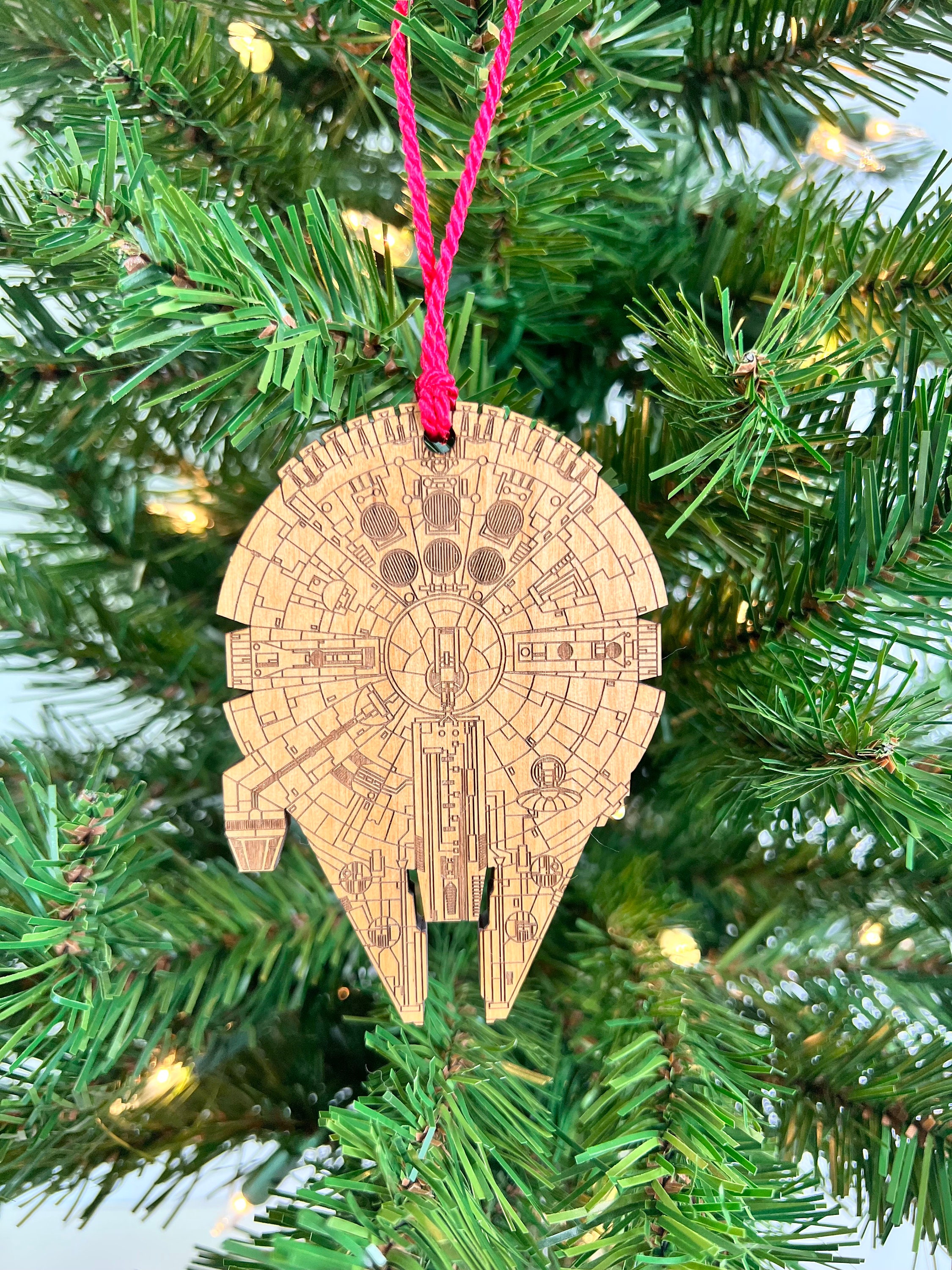 Star Wars Christmas Tree Decorations / Ornaments (Gold) - Numskull