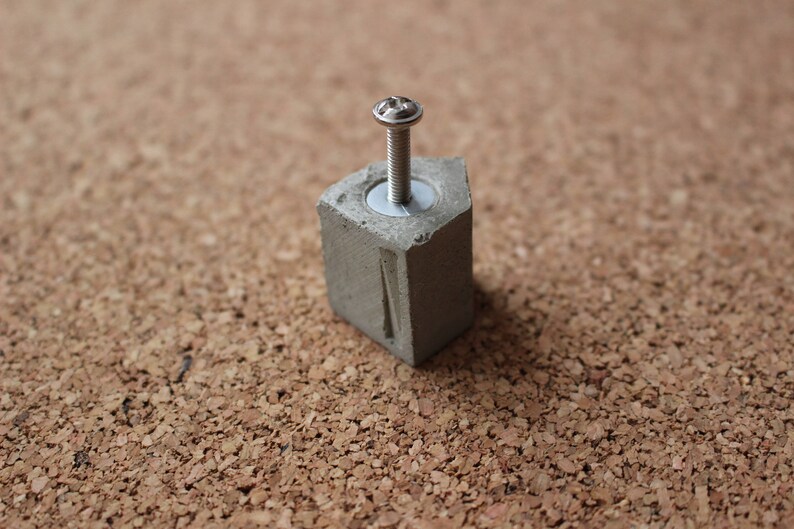 Concrete Drawer knobs Knobs Furniture Knobs Etsy