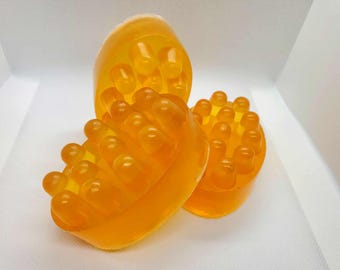 Raw Honey Shampoo Bar: Rosemary Citrus Moisturizing Body Bath Bar