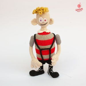 Jeffry the friendly monster amigurumi pattern