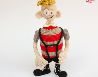 Jeffry the friendly monster amigurumi pattern