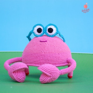 Nigell the Crab Amigurumi Crochet Pattern: Hey Duggee Fanart (PDF Pattern)