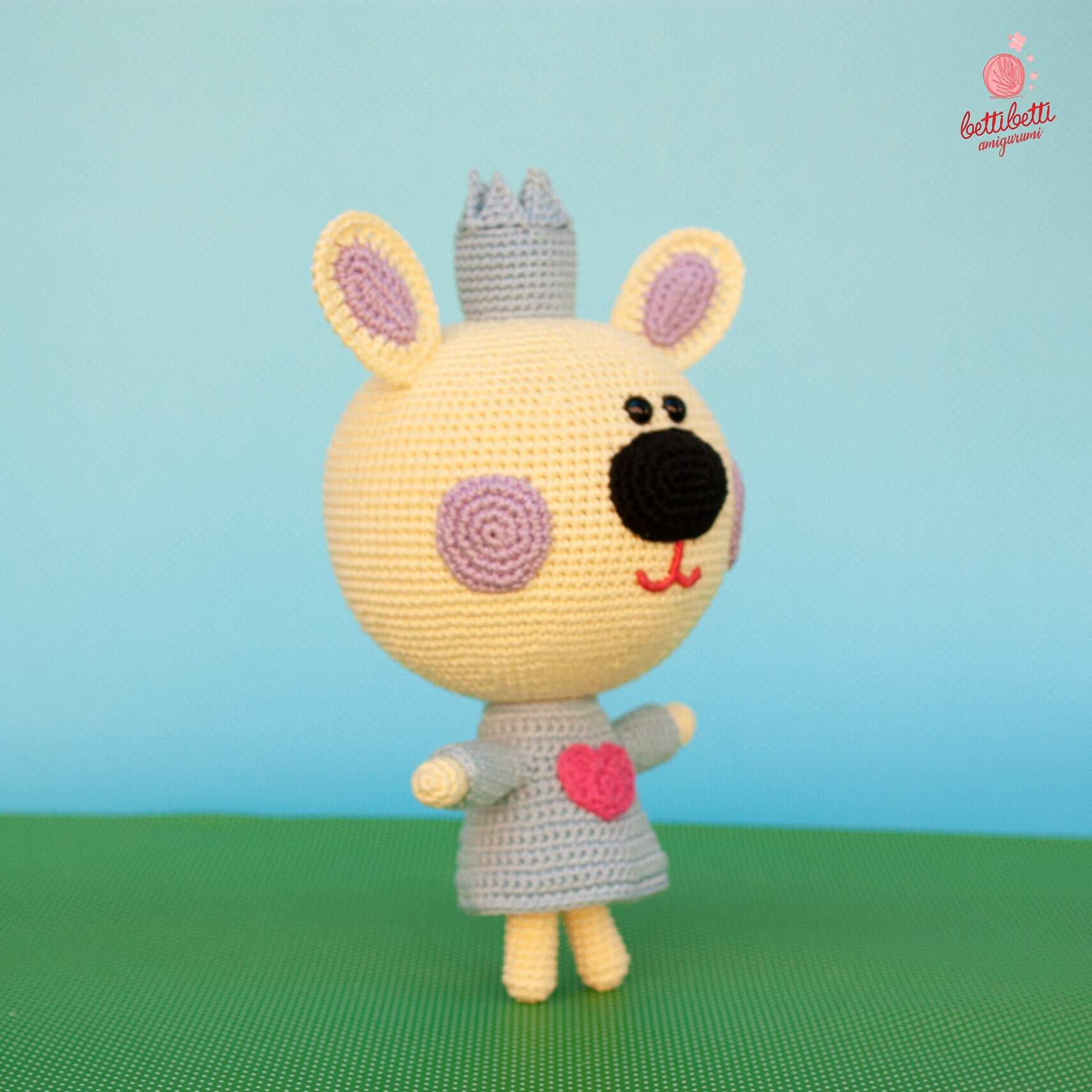 Teddy Bear ZAZA Fanart Amigurumi Pattern Hey Duggee - Etsy