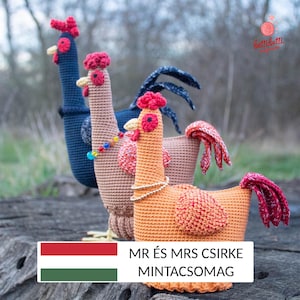 Mr. & Mrs. Csirke – Nemcsak húsvéti horgolt minta (PDF)