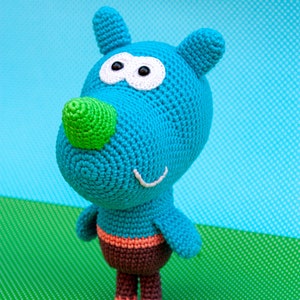 Inspired Pattern Hey Duggee Tag, amigurumi pattern, crochet pattern, amigurumi