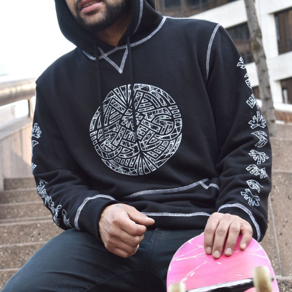 Men s Sweatshirt Psychedelic Graphic Black Pullover Hoodie Sweatshirt Unisex Clothing for Men and Women Soft Comfy Trendy Hoodie Sweater Etsy UK