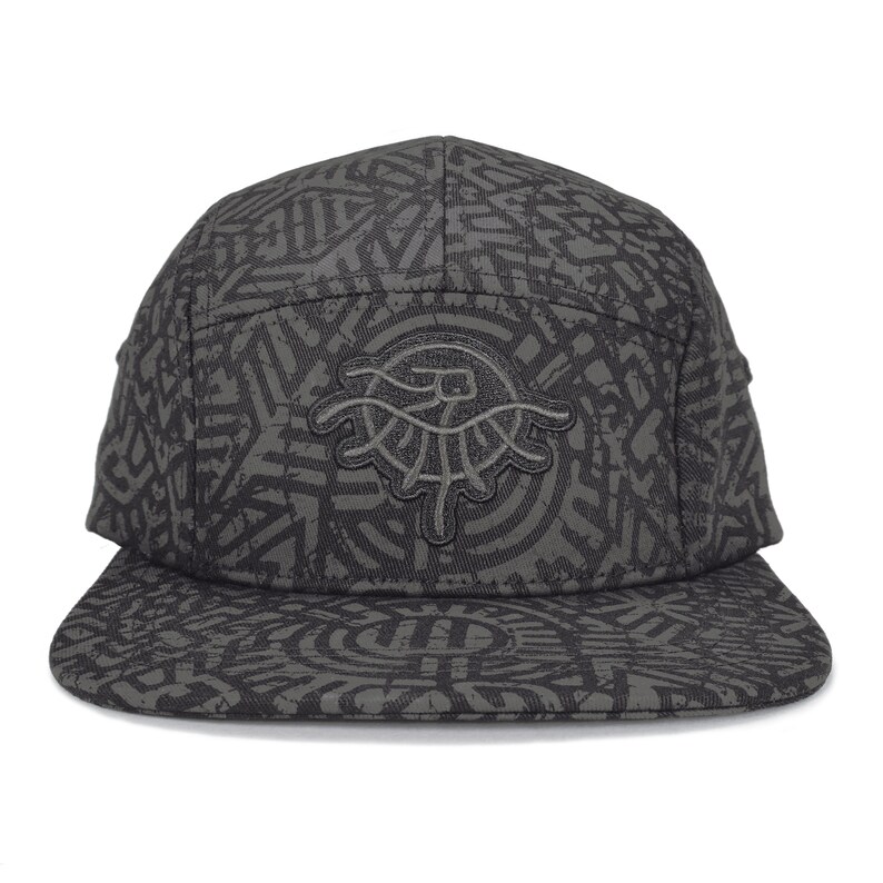 5 Panel Hat Five Panel Cap Unisex Unique Streetwear Geometric | Etsy