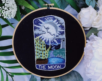 Mond Tarot Stickmuster - Fortgeschritten