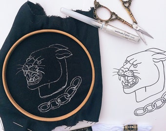 American Traditional Embroidery Patterns | Beginner Tutorial