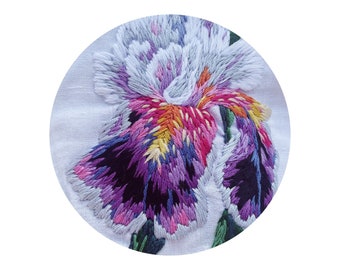 Iris Stickanleitung | Mittelstufe