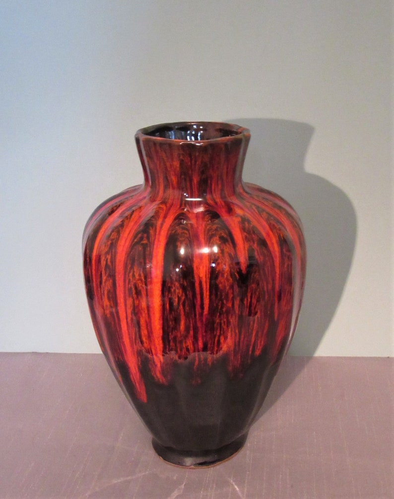 Rare Vintage MCM Evangeline Pottery From Niagara Falls Tall Etsy