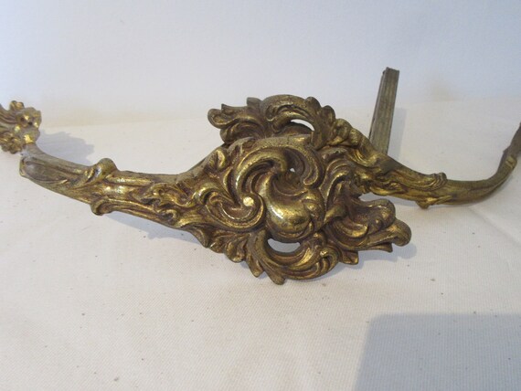 Pair Of Antique Brass Curtain Tie Backs Etsy