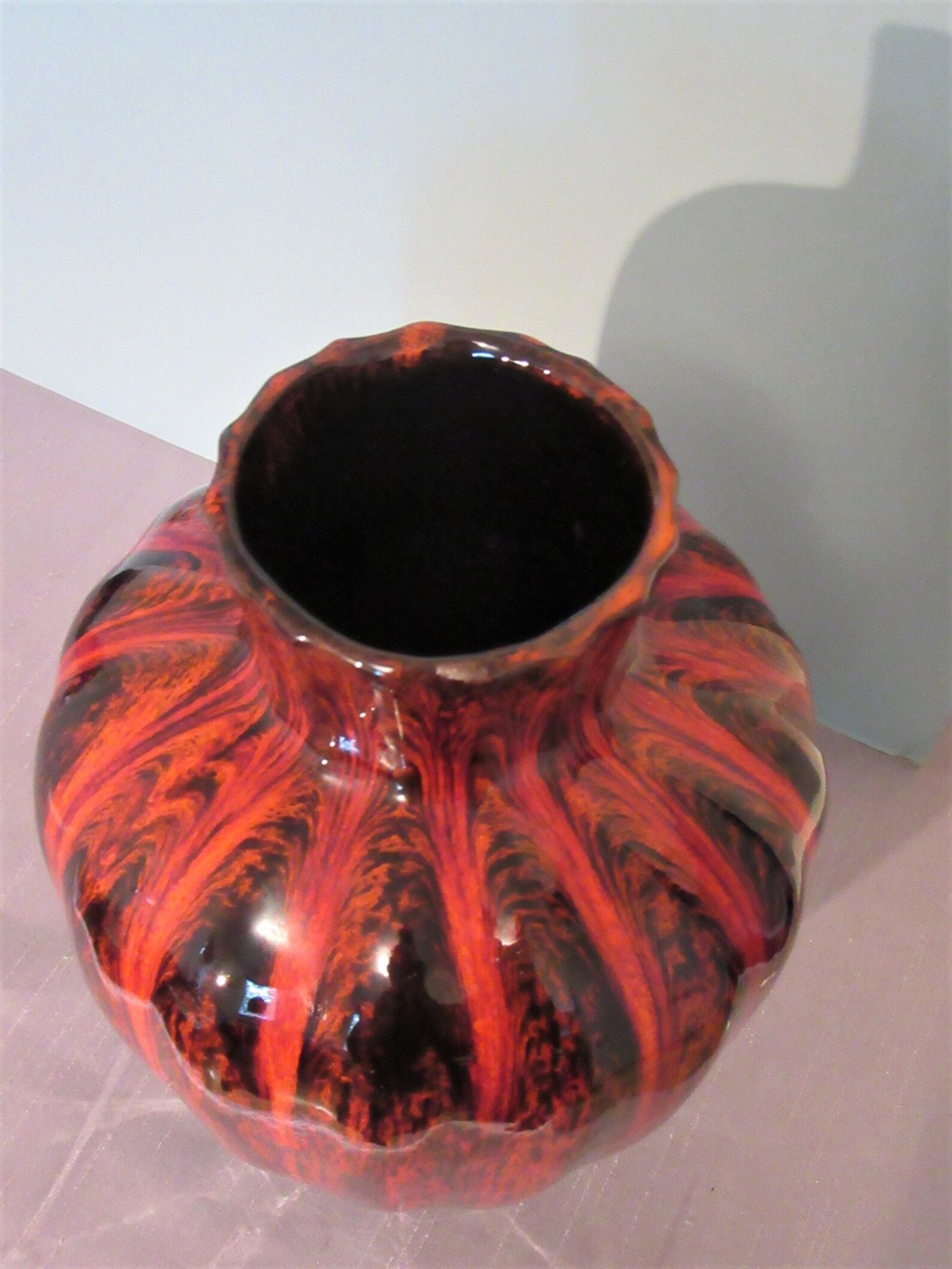 Rare Vintage MCM Evangeline Pottery From Niagara Falls Tall Etsy